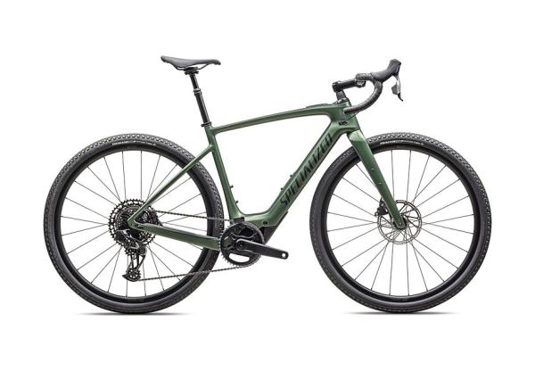 Specialized Turbo Creo 2 Comp - SRAM Apex / X1 Eagle AXS Cypress Metallic / Black Liquid Metal 52