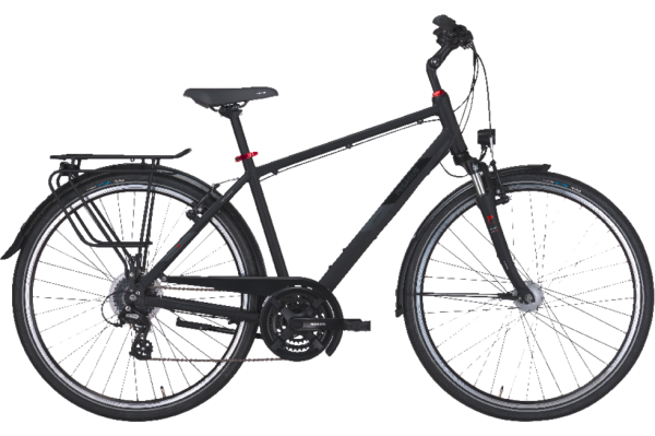 PEGASUS Solero SL 24 black matt 28 Zoll 50 cm