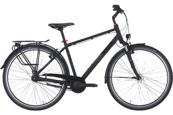 PEGASUS Solero SL 8 black matt 28 Zoll 50 cm