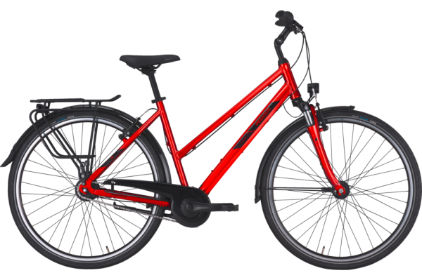 PEGASUS Solero SL 8 chrome crimson red 28 Zoll 45 cm