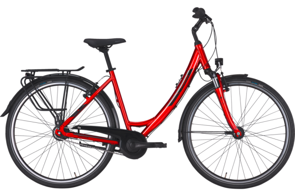 PEGASUS Solero SL 8 chrome crimson red 28 Zoll 45 cm