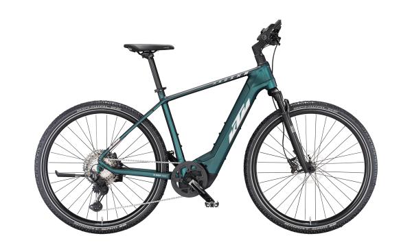 KTM MACINA CROSS 710 green purple flip matt (silver+orange) H 56cm