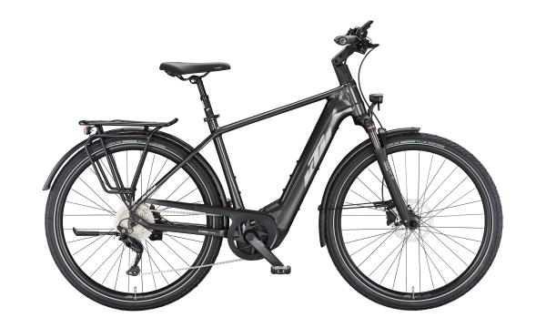 KTM MACINA STYLE 730 black matt (grey+orange) US 56cm