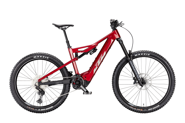 KTM MACINA PROWLER ELITE CHROME RED+MATT BLACK (MATT BRUSHED CHROME+ORANGE) M/43