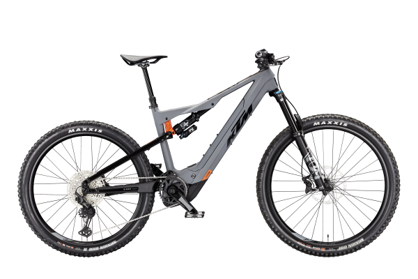 KTM MACINA KAPOHO PRO LTD GREY MATT+FLAMING BLACK (BLACK+ORANGE GLOSSY) M/43