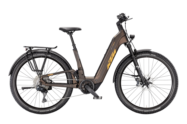 KTM MACINA AERA FS PRIME LFC Di2 MARS BLACK MATT (FRESH ORANGE) US 40