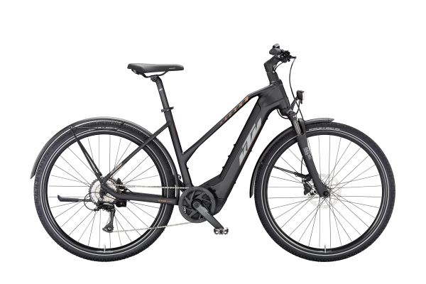 KTM MACINA CROSS CX 510 LFC BLACK MATT (GREY+ORANGE) D 46