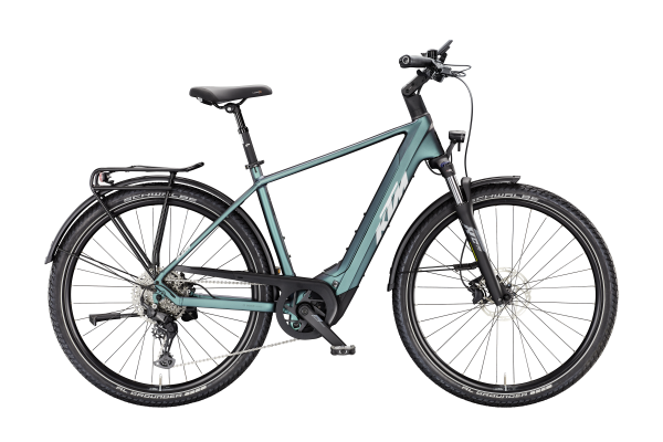 KTM MACINA GRAN 820 GREEN PURPLE FLIP MATT (SILVER+BLACK) H 46