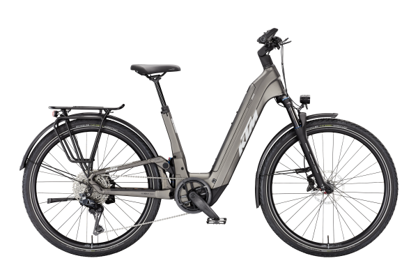 KTM MACINA STYLE FS PRIME Di2 MACHINE GREY MATT (SILVER+BLACK) US 40