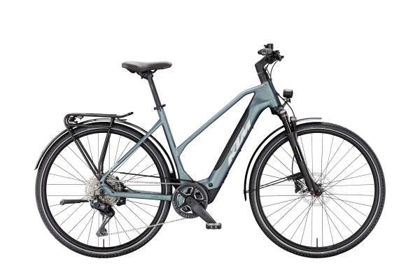KTM MACINA SPORT SX 10 Di2 ROYAL TEAL MATT (SILVER+BLACK) D 56