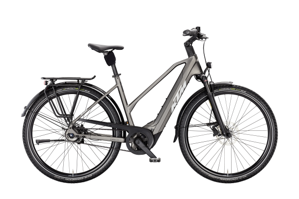 KTM MACINA CITY PX 830 BELT MACHINE GREY MATT (GREY+BLACK) D 46