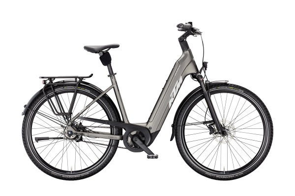 KTM MACINA CITY PX 830 BELT MACHINE GREY MATT (GREY+BLACK) US 46