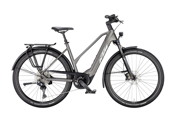 KTM ZEG CENTO 11 PLUS Di2 MACHINE GREY MATT (SILVER+BLACK) D 56