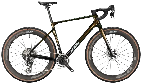 KTM GRAVELATOR EXONIC AXS PM carbon crystal teal S - 52 cm