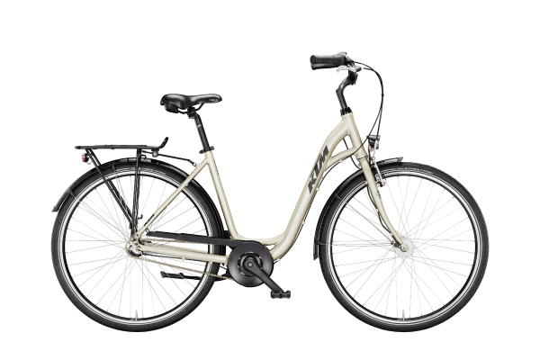 KTM CITY FUN 28 champagne matt (black+orange) D-W 51