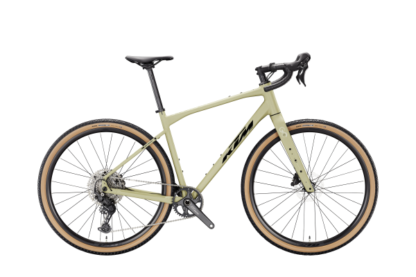 KTM GRAVELATOR 25 MINERAL GREEN MATT (BLACK GLOSSY) S/52