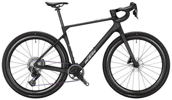 KTM GRAVELATOR SUPREME AXS PM purple-stained carbon matt M - 55 cm