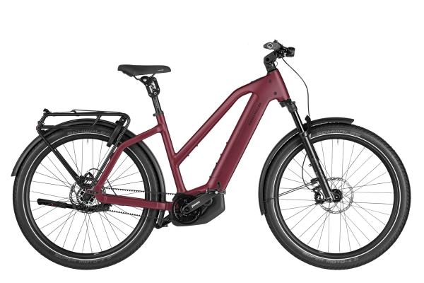 Riese & M&uuml;ller Charger5 Mixte Pinion Dark Red Matt