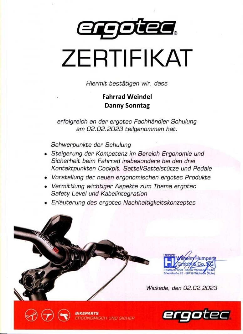  - Fahrrad Weindel