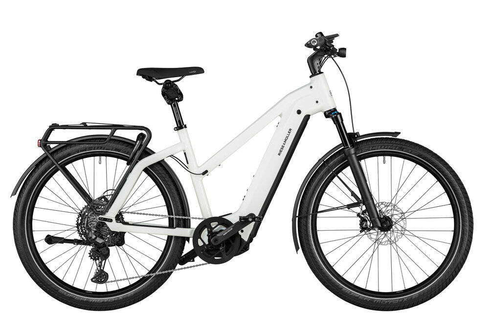 Riese & Müller Charger4 Mixte GT Touring Ceramic White